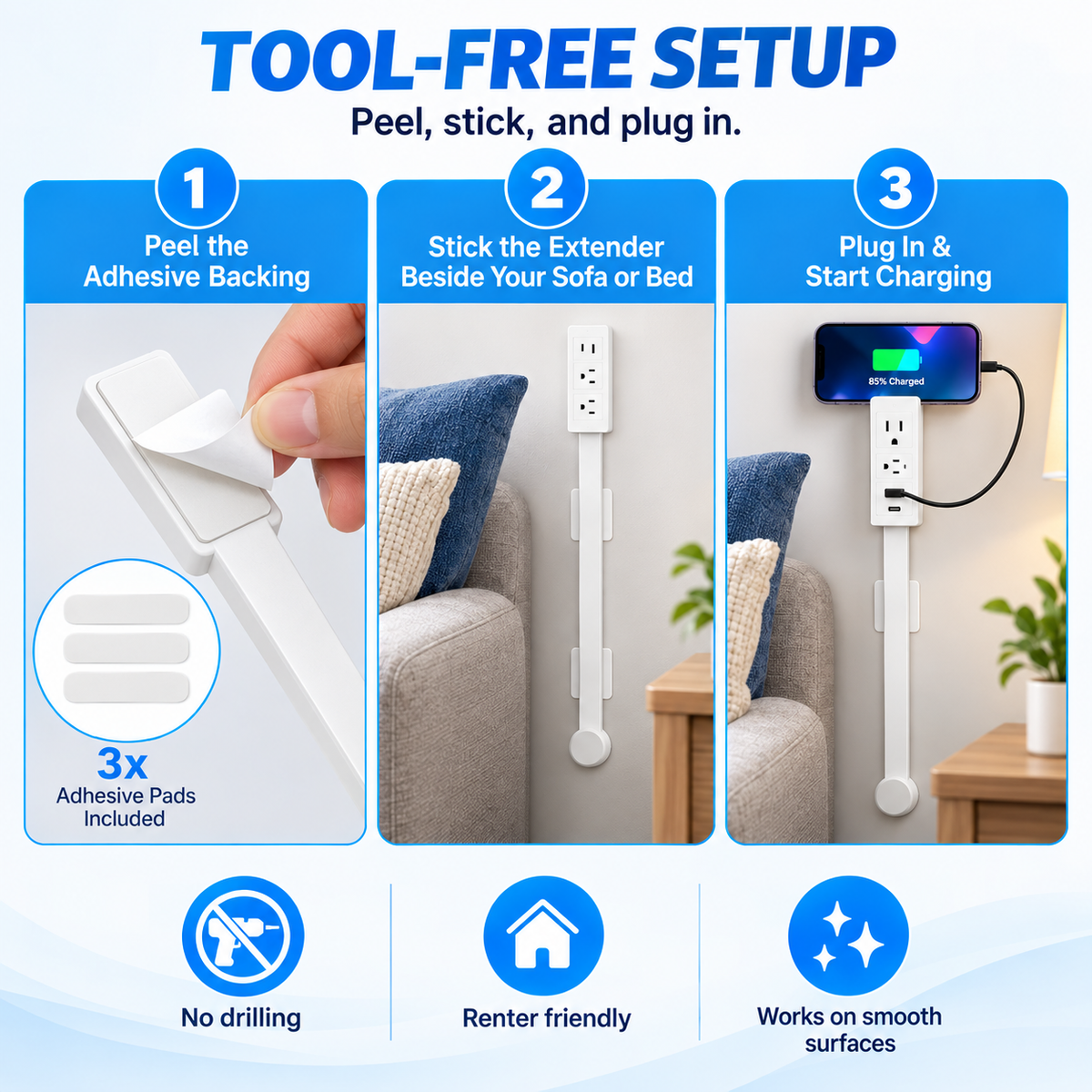 Hot sales🔥Swivel Outlet Extender