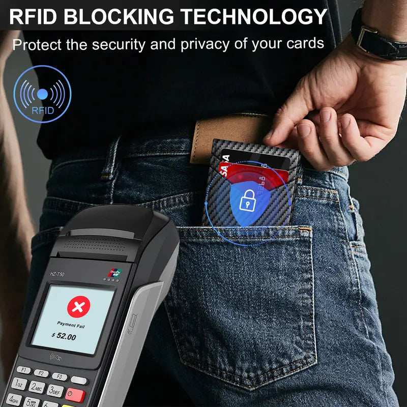 Hot sales🔥Men's RFID Minimalist Bifold Wallet