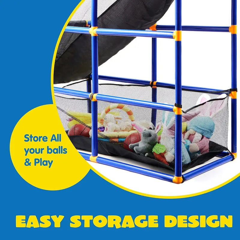 Arcade Basketball Hoop Set for Kids – Adjustable Indoor & Outdoor Basketball Game with Automatic Ball Return