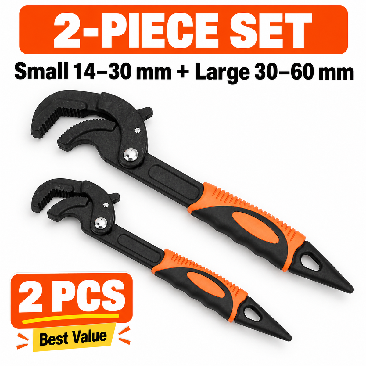 🛠️ 50% OFF Self-Locking Universal Wrench – Grip Tight, Turn with Confidence