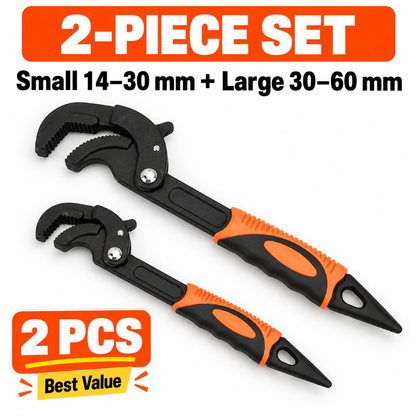 🛠️ 50% OFF Self-Locking Universal Wrench – Grip Tight, Turn with Confidence
