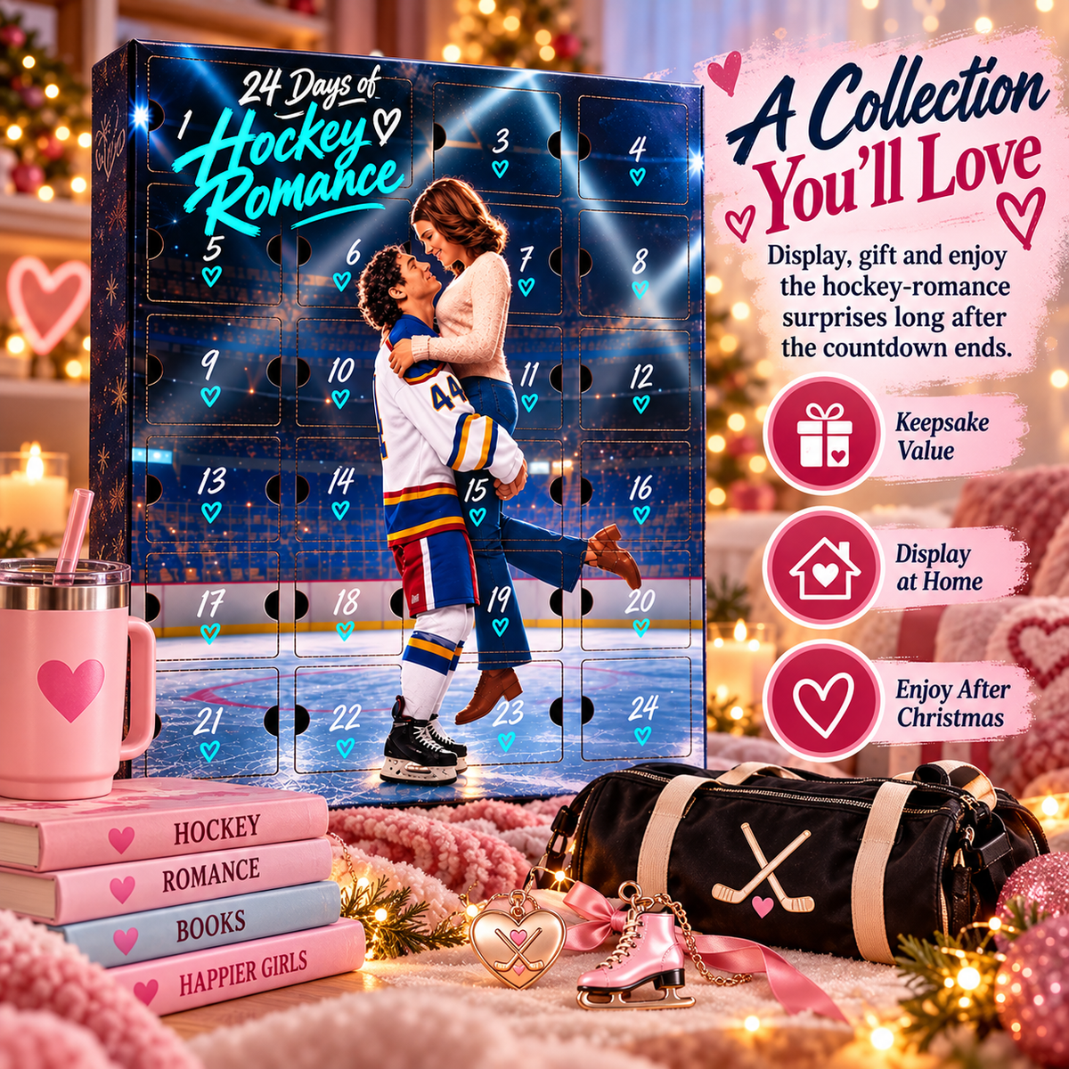 24-Day Hockey Romance Advent Calendar