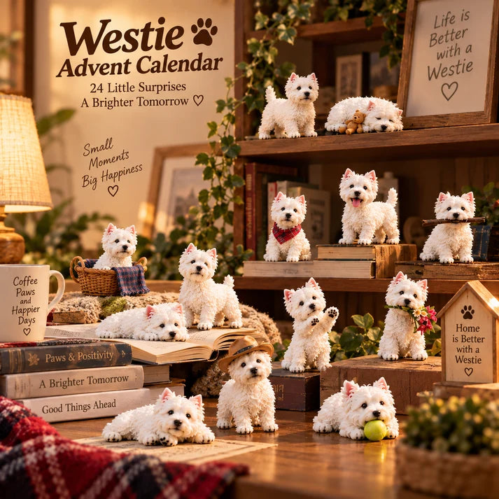 🐾 24 Days of Westies — 24 Little Personalities, One Big Love