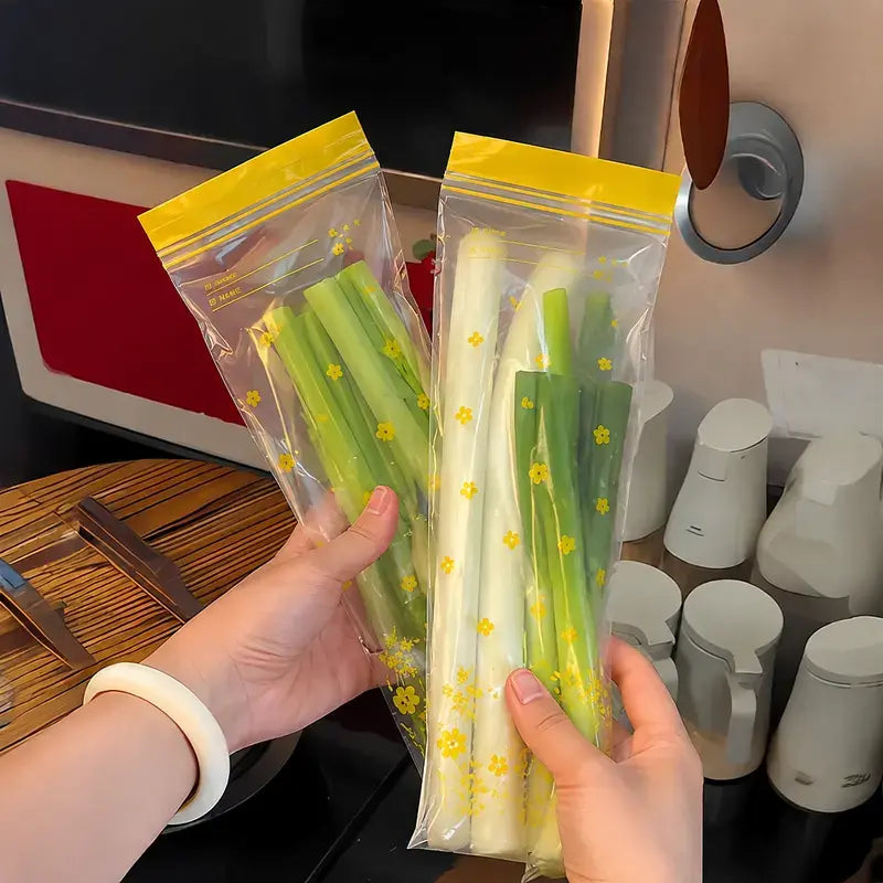 🥕Reusable Food Storage Bags – Keep Fruits & Vegetables Fresh Longer