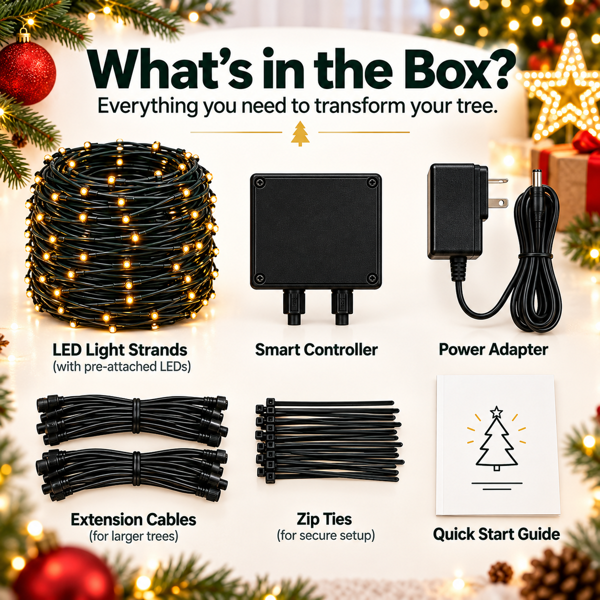 Smart Animated Christmas Tree Lights