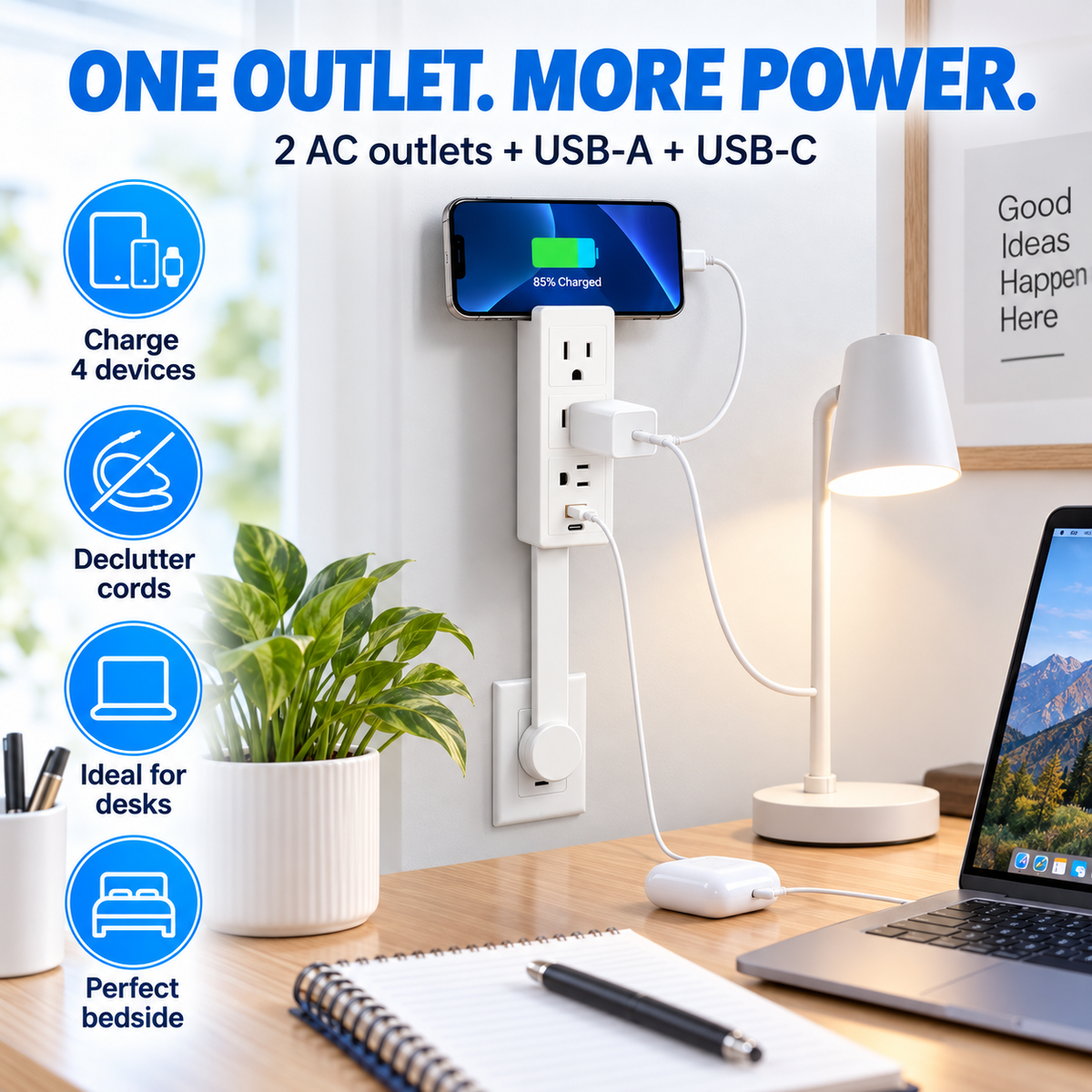 Hot sales🔥Swivel Outlet Extender