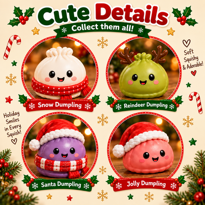 Hot sales🔥2026 Dumpling Squishy Advent Calendar