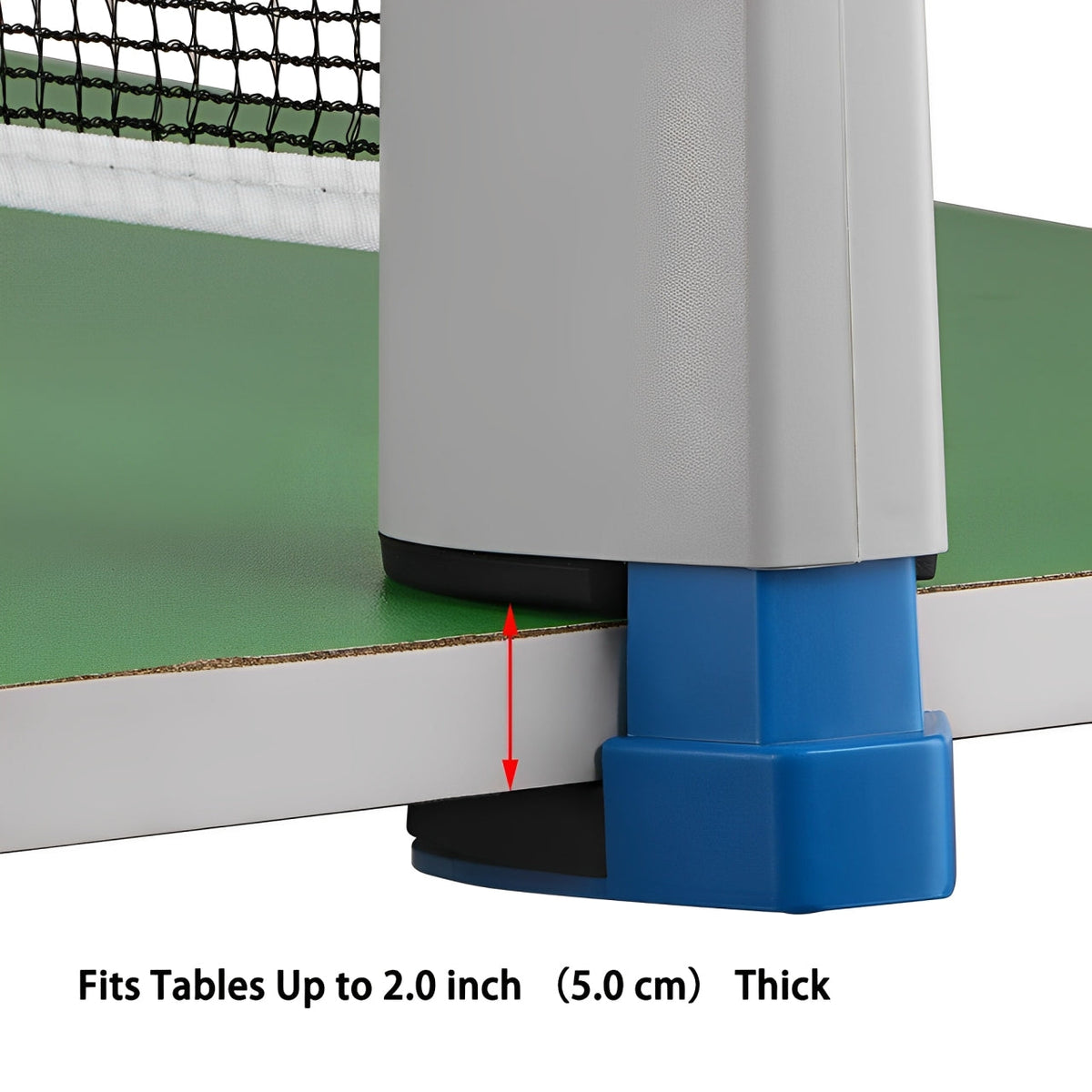 🏓 Retractable Ping Pong Net Set – Portable Clip-On Table Tennis Net for Indoor & Outdoor Games