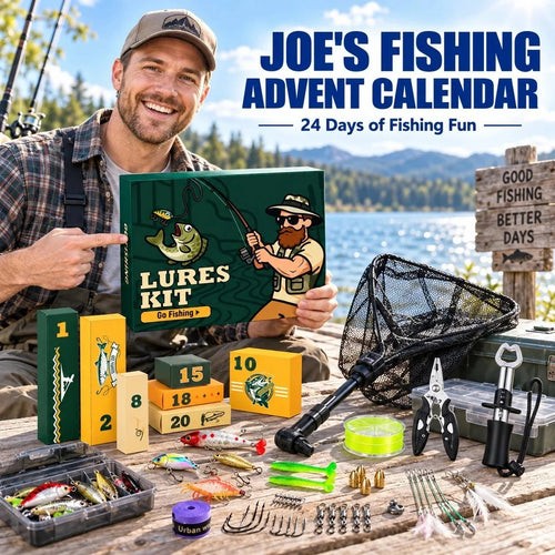 FISHING ADVENT CALENDAR -24 Days of Angler's Christmas Advent Calendar🎣