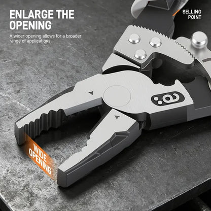Self-Locking Ratchet Pliers – 2-in-1 Multi-Function Pliers with Labor-Saving Grip