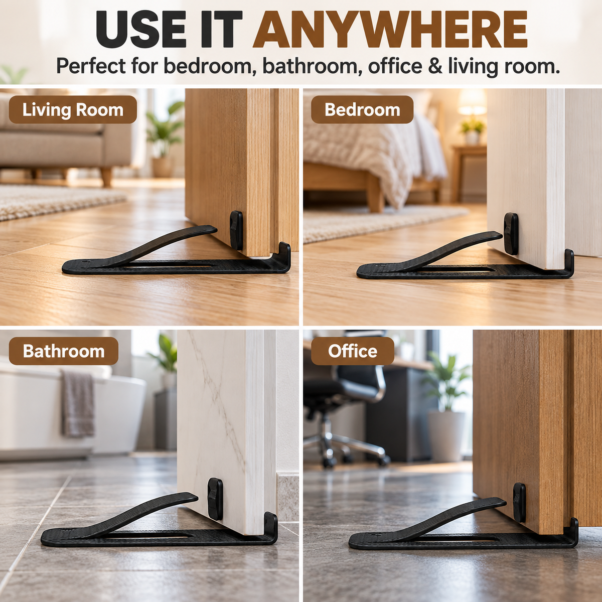 🔥Last Day 50% OFF – 🚪 No-Punch Heavy Duty Door Stopper & Wall Protector 🛡️