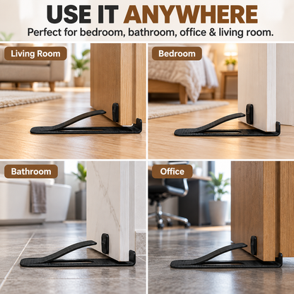 🔥Last Day 50% OFF – 🚪 No-Punch Heavy Duty Door Stopper & Wall Protector 🛡️