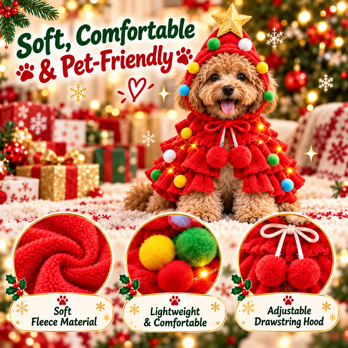 Christmas Tree Pet Costume
