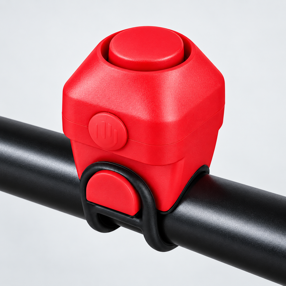 130dB Electronic Bike Horn – 5-Tone IPX5 Rainproof Bicycle Bell with Quick Silicone Mount