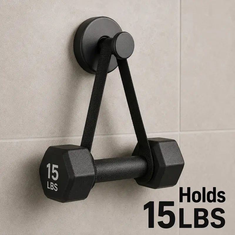 8PCS Heavy Duty Adhesive Wall Hooks – No Drill, Waterproof & Damage-Free Storage Solution