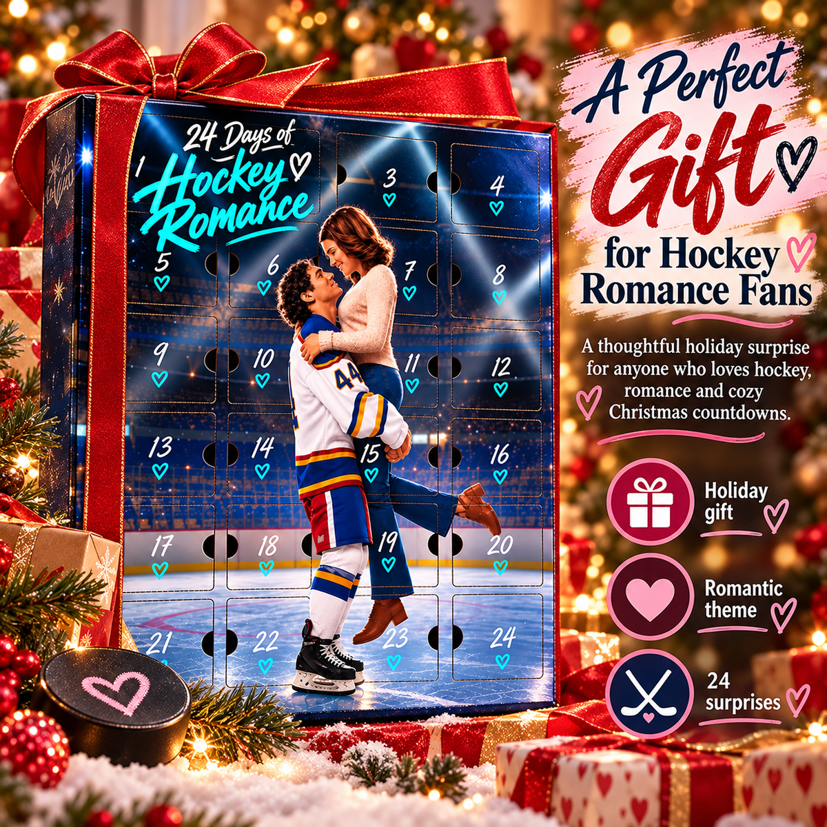 24-Day Hockey Romance Advent Calendar