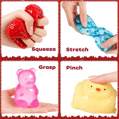 Advent Calendar 2026, 24-Day Countdown Calendar with Cute Squishy Toys