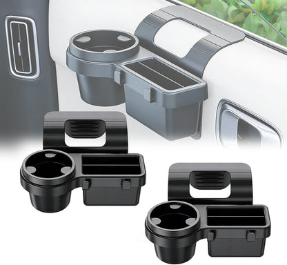 Drink Holder, Car Gap Storage, Drop / Vibration Prevention, Car Drink Holder, Cup Fixed, Storage Space, 4 in 1 Accessories, Cup Holder, Side Window, Interior Parts, Compatible with Jimney Nomad 74w