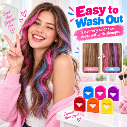 Hot sales🔥12 Vibrant Colors Temporary Hair Chalk