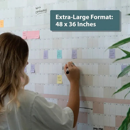 📅Own the Year 2027 GIANT Wall Calendar - Flexible Dry-Erase Material ✍️Design Your Amazing Year!🏃