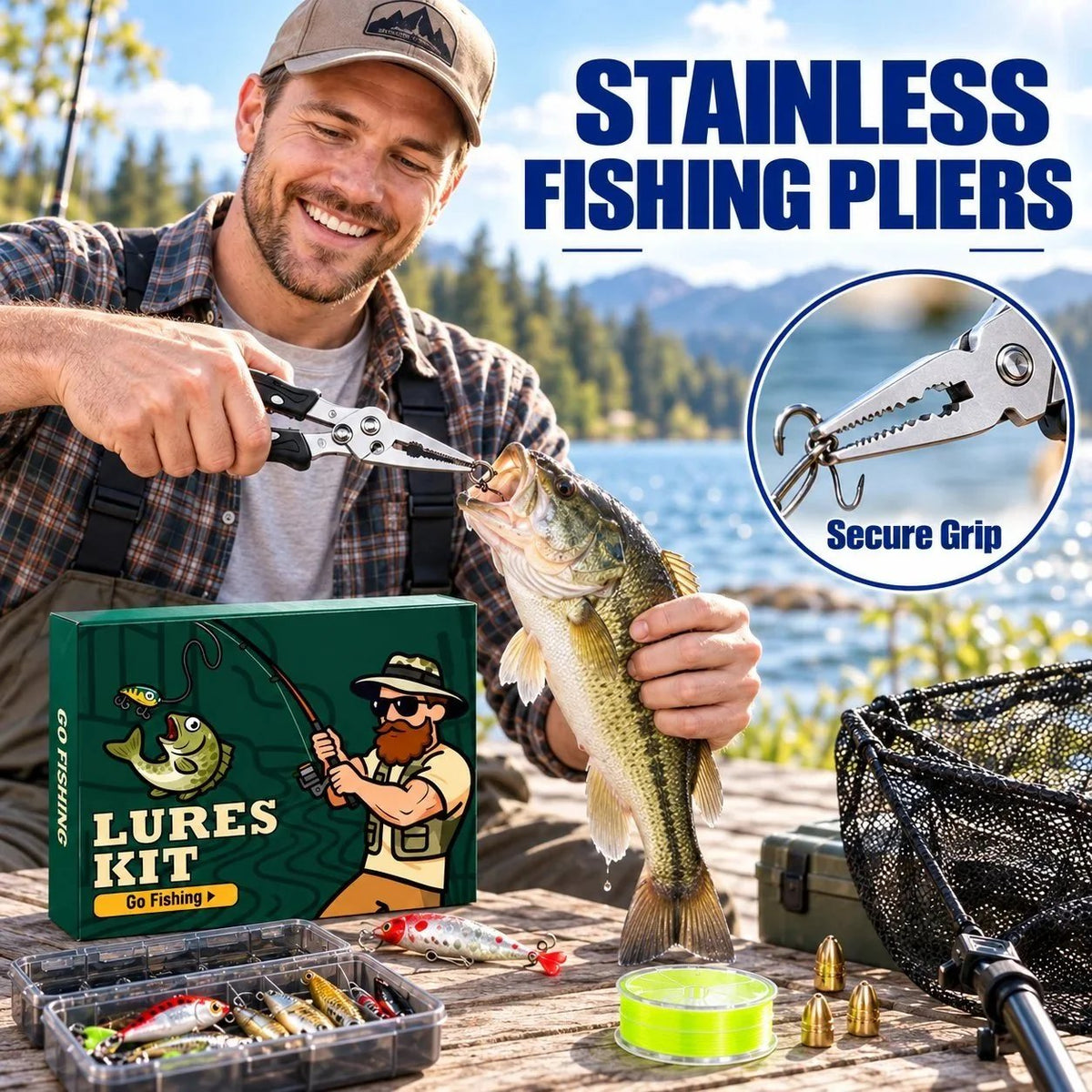 FISHING ADVENT CALENDAR -24 Days of Angler's Christmas Advent Calendar🎣