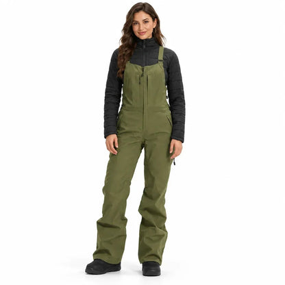 ❄️ Women's Waterproof Insulated Ski Bib Overalls — Warm & Lightweight 🎿