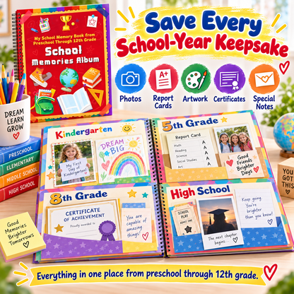 Hot sales🔥School Memory Book