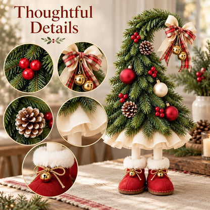 Curved-Top Elf Mini Table Tree | For nook & seasonal shelf decor