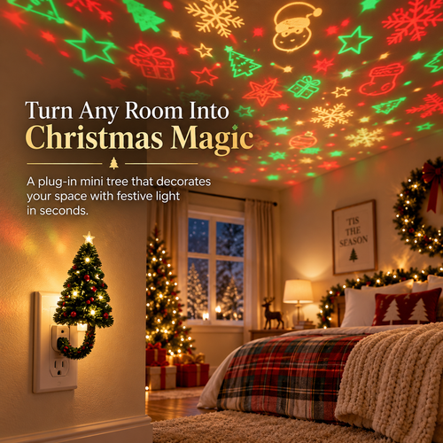 🎄🎄Christmas projection light😍