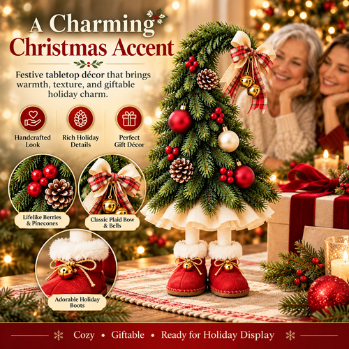 Curved-Top Elf Mini Table Tree | For nook & seasonal shelf decor