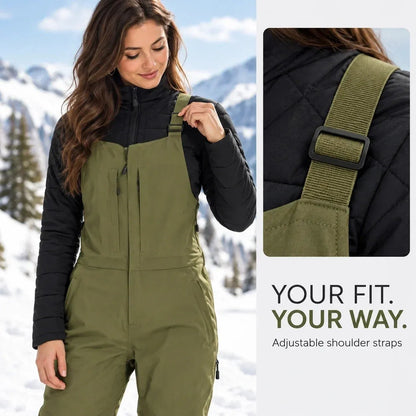 ❄️ Women's Waterproof Insulated Ski Bib Overalls — Warm & Lightweight 🎿