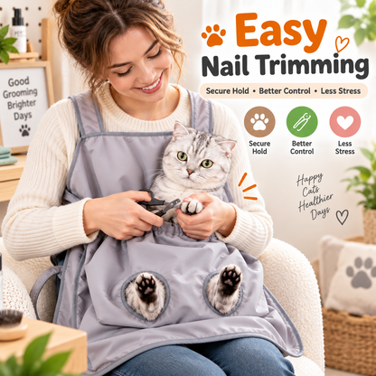 Hot sales🔥Cat Holding Apron with Paw Openings