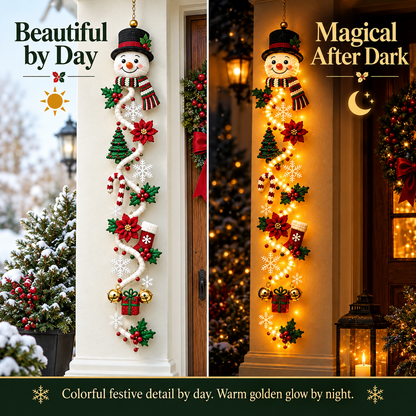 Hot sales🔥Glowing Christmas Door Hanger