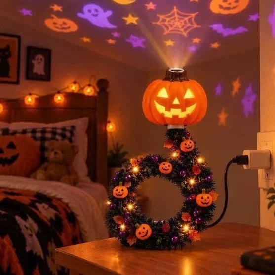 🔥Dernier jour – 49 % DE RÉDUCTION 🔥 Projecteur USB en forme de sapin de Noël magique – Lampe d’ambiance festive pour les fêtes