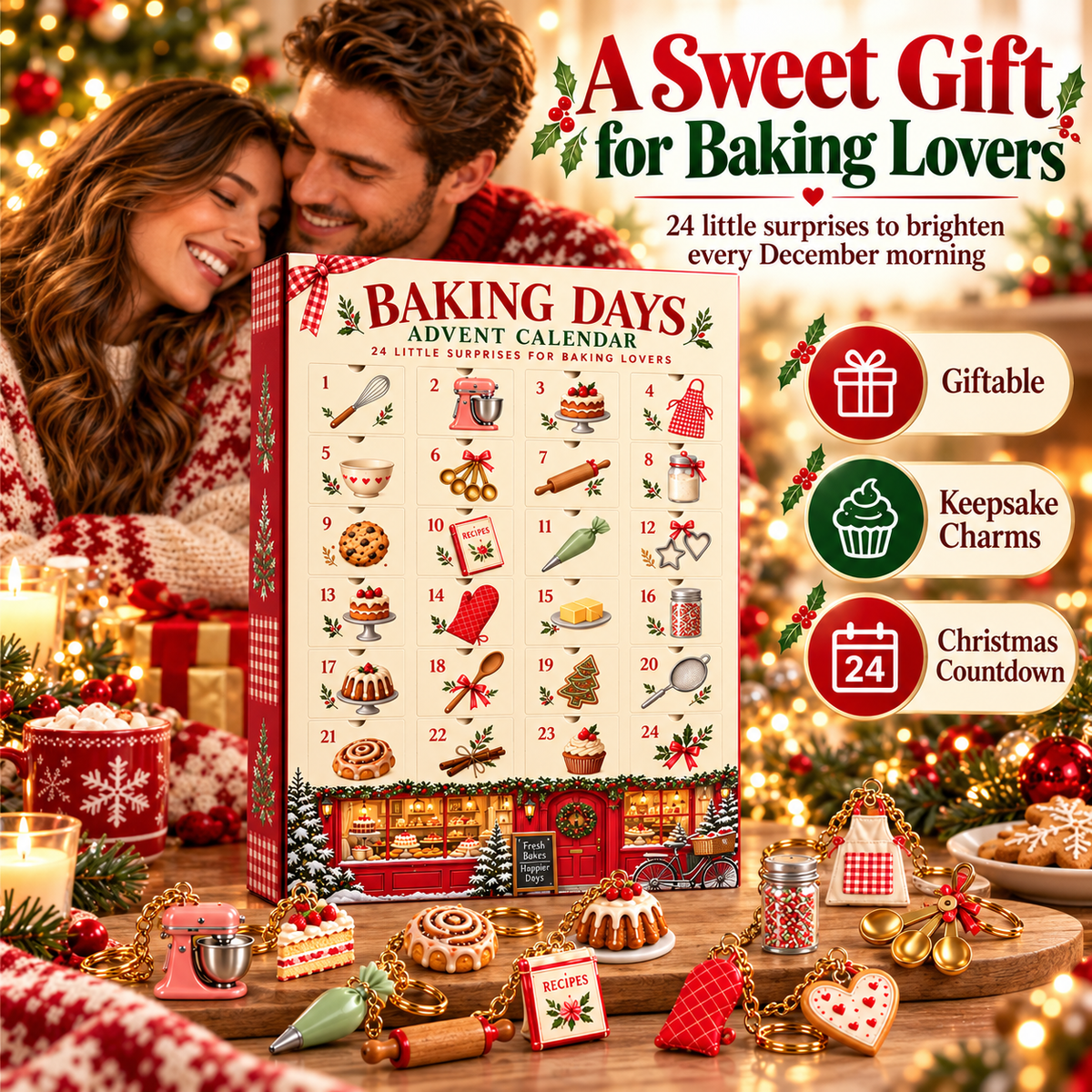 Baking Days 2026 Advent Calendar 24-Piece Set