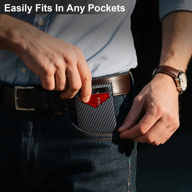 Hot sales🔥Men's RFID Minimalist Bifold Wallet