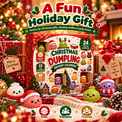 Hot sales🔥2026 Dumpling Squishy Advent Calendar