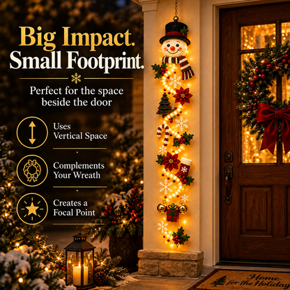 Hot sales🔥Glowing Christmas Door Hanger