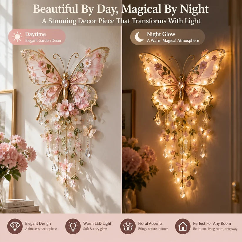 🔥last Day 49%🦋butterfly Garden Light