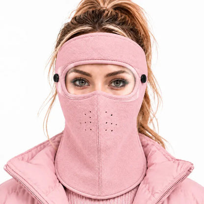 🔥Last Day 50% OFF – Fleece-Lined Winter Balaclava with Detachable Goggles – Wind-Resistant Face & Neck Cover for Cycling, Skiing & Outdoor Activities
