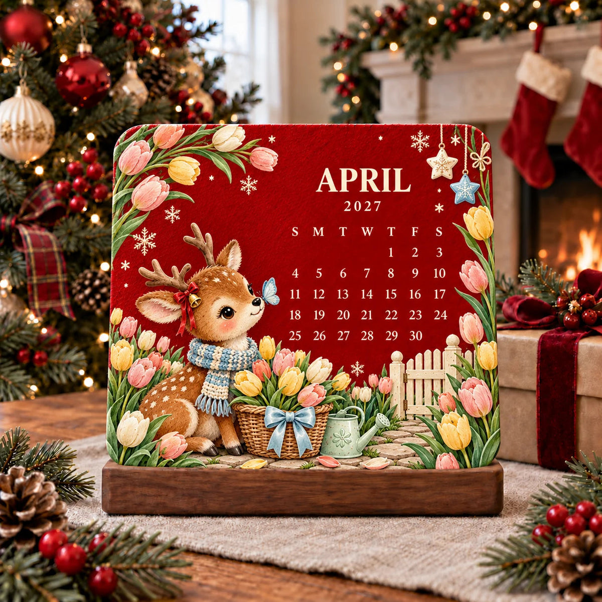 🎄🗓️ Christmas Limited-Edition — 🪴✨ Eco-Friendly Plantable “Timeless” Seed Calendar 2027