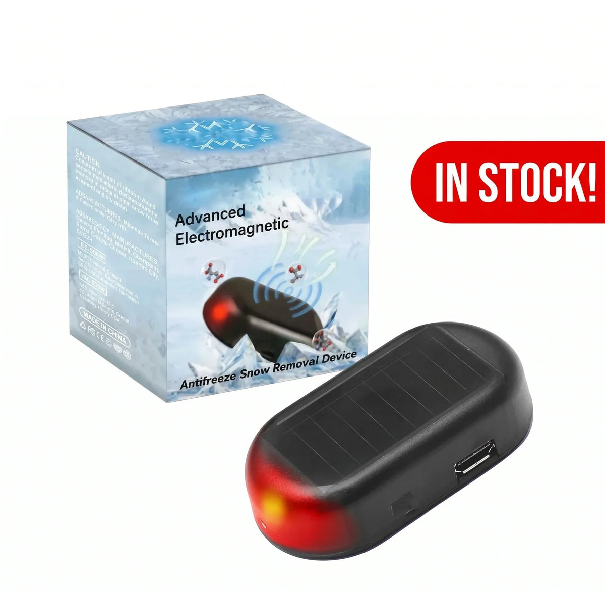20K SOLD🔥Electromagnetic Molecular Interference Antifreeze Snow Removal Instrument for Vehicles