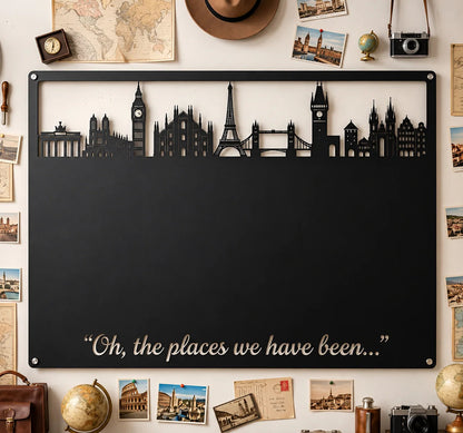 🌍✈️Travel Magnet Display Board