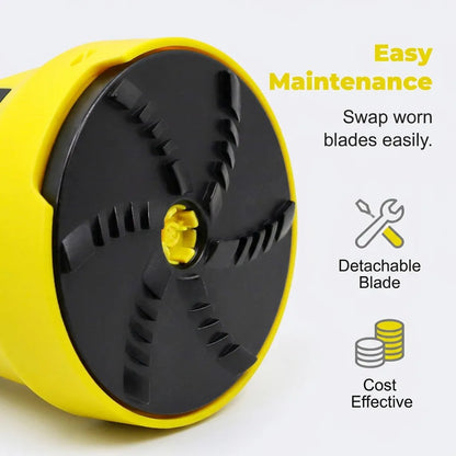 ❄️ Electric Windshield Ice Scraper – Cordless USB Rechargeable, 1600RPM High-Speed Ice Removal