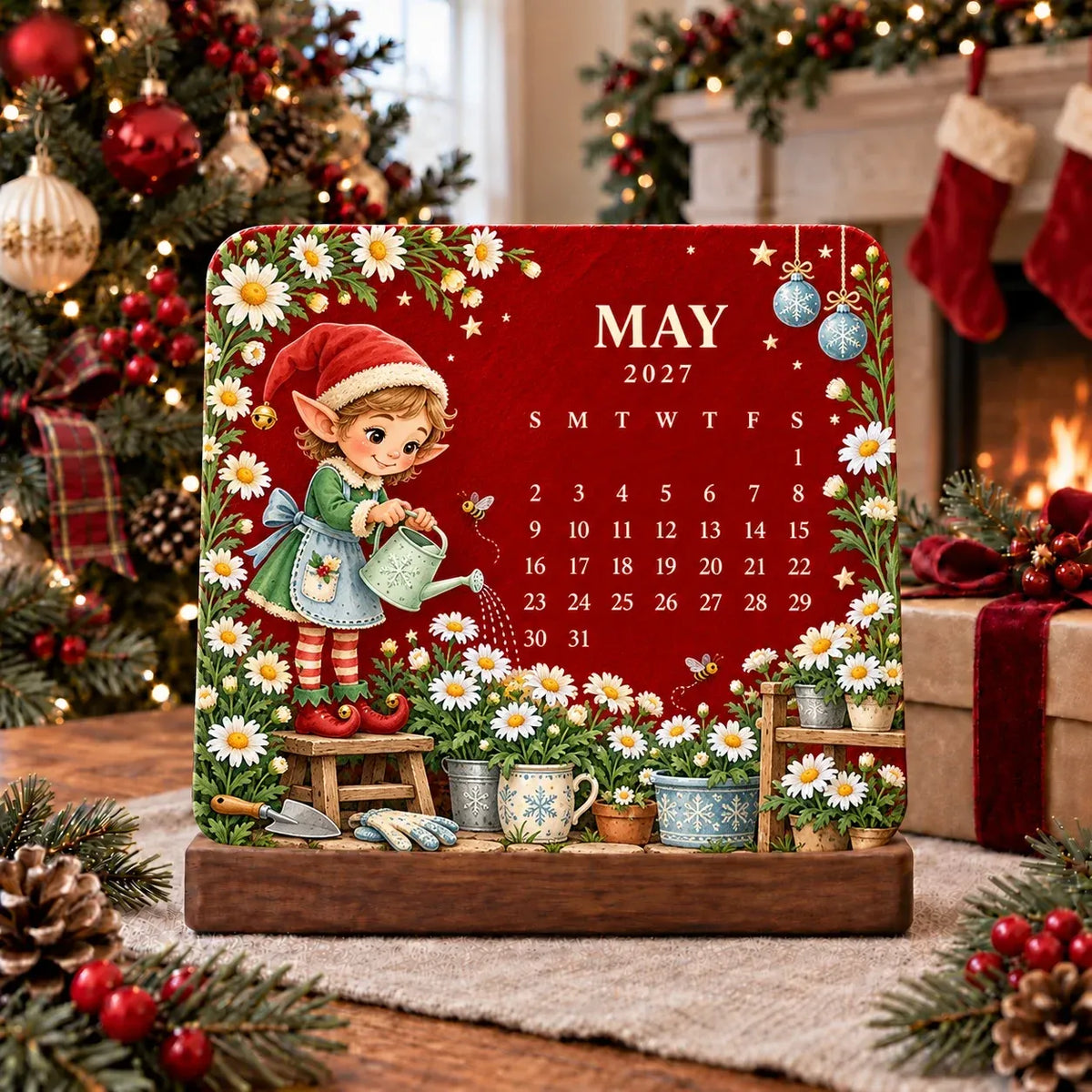 🎄🗓️ Christmas Limited-Edition — 🪴✨ Eco-Friendly Plantable “Timeless” Seed Calendar 2027