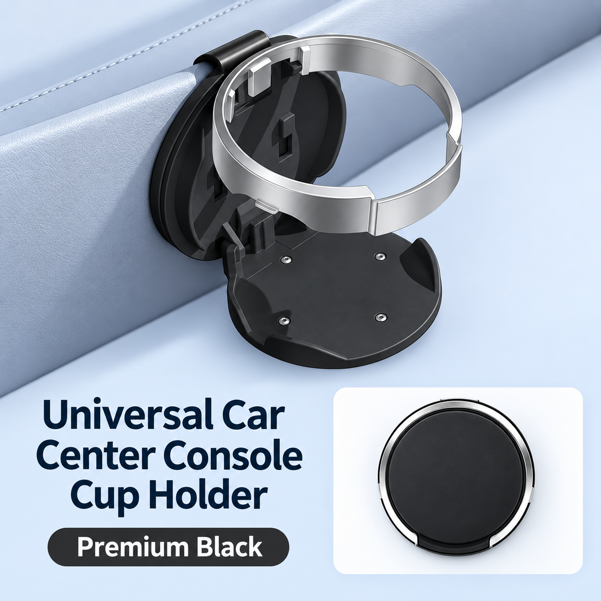 Hot sales🔥Universal Foldable Car Cup Holder with Hook