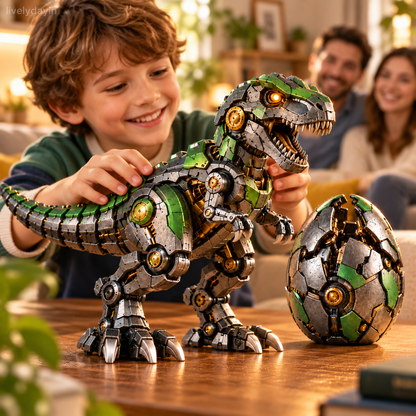 🦖🥚 Mechanical T-Rex Egg – Robotic Dinosaur Collectible! ⚙️