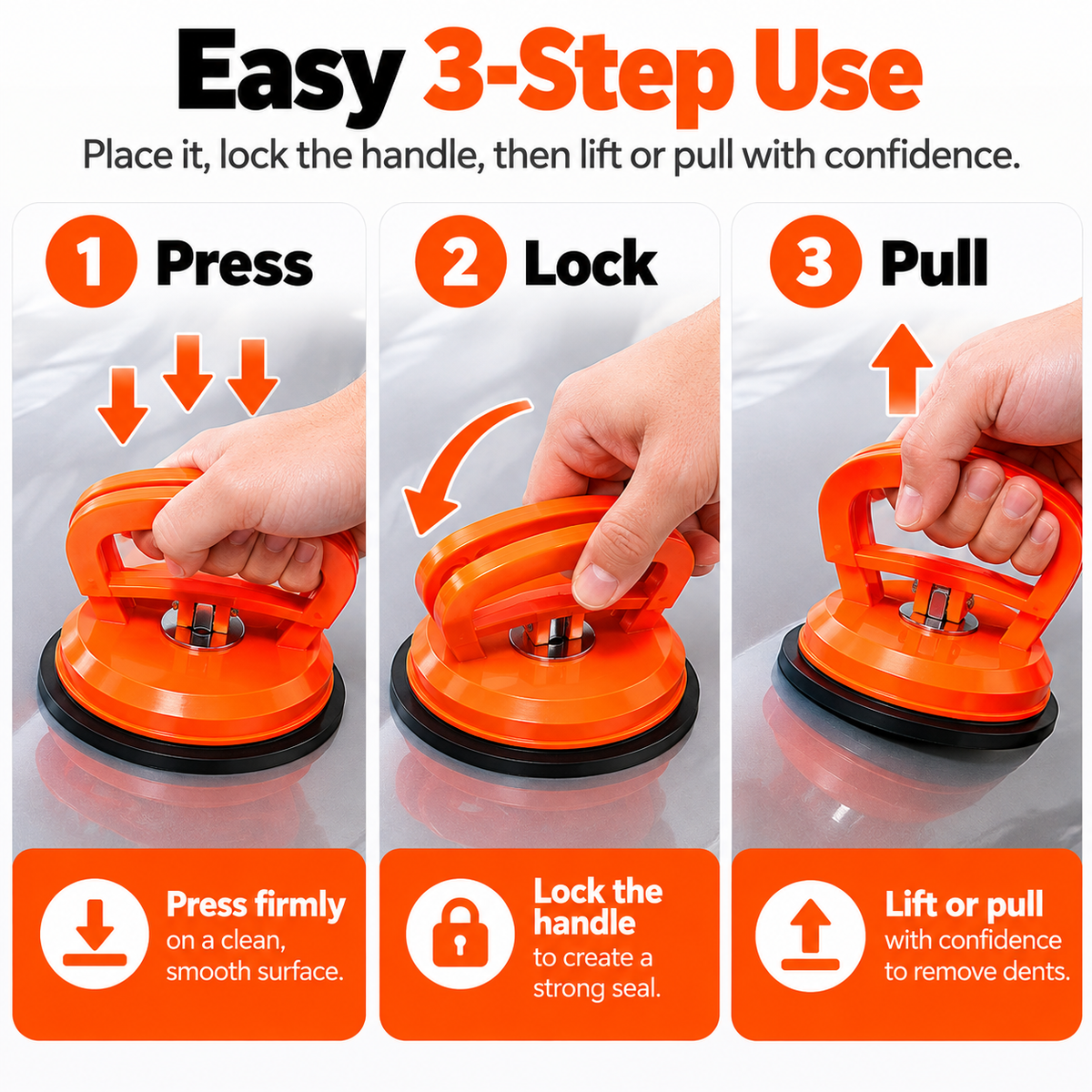 🔥Last Day 50% OFF🚗Heavy-Duty Suction Cup Dent Puller – Multi-Purpose Panel Lifter