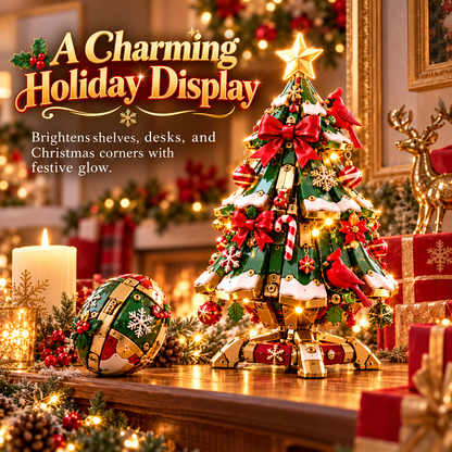 🔥 LAST DAY 49% OFF 🔥 Egg-to-Christmas Tree™ Magical Transforming Toy – Cardinal Christmas Tree Holiday Gift 🎄🎁✨