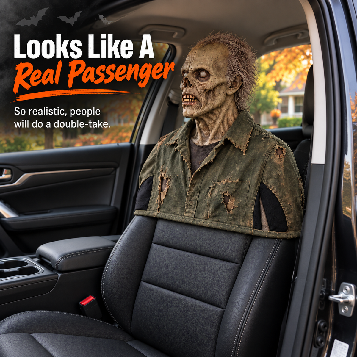 💀 Rotating Head Halloween Prank Decoration